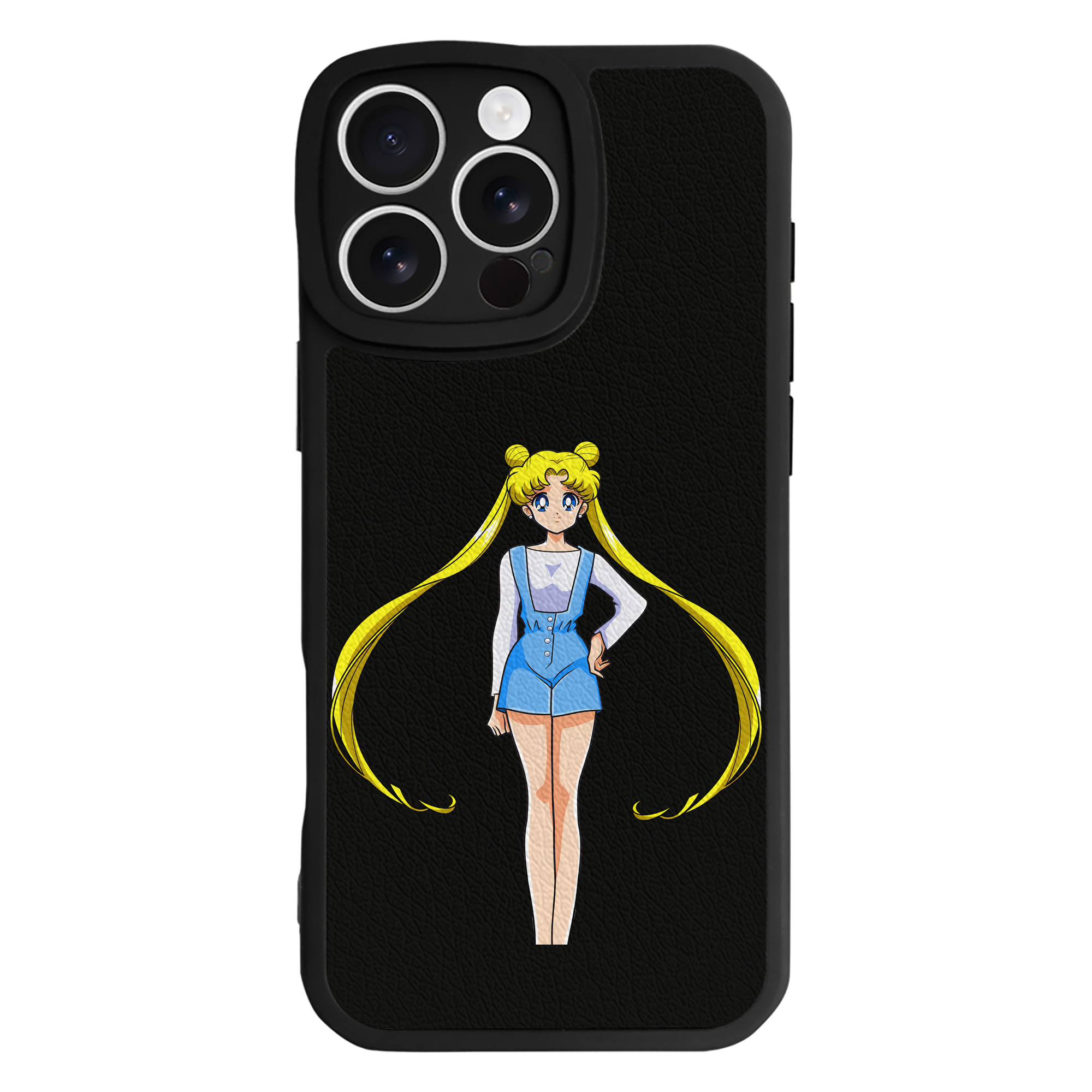 （画像用） 美少女戦士セーラームーン 愛野 美奈子 あいの みなこ Sailor Moon Aino Minako 【iPhone 16シリーズ対応】シリコンスマホケース（レザー調） 材質：シリコン
